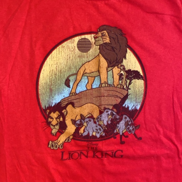 Women’s Disney Lion King cotton  t-Shirt size large - Picture 2 of 3
